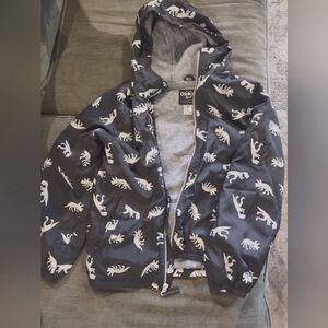 Boys Size 8 Osh Kosh Jacket Glow In The Dark